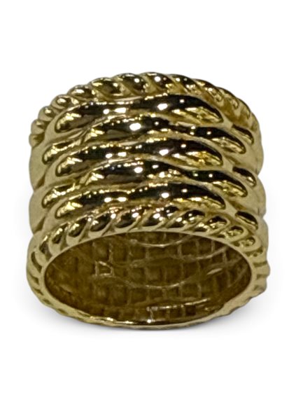 Anillo Mandile 1922 Mujer Erosioni in Plata 2CROB127314 - 2CROB127314